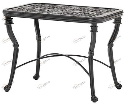 Oxley's Furniture Прямоугольный алюминиевый садовый столик Luxor Lusct