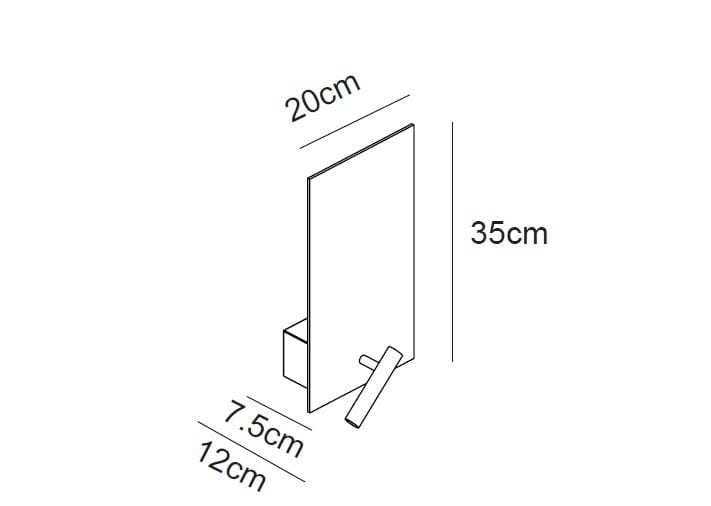 Железный настенный светильник Alma light ARCH-00076614 - Вид №2