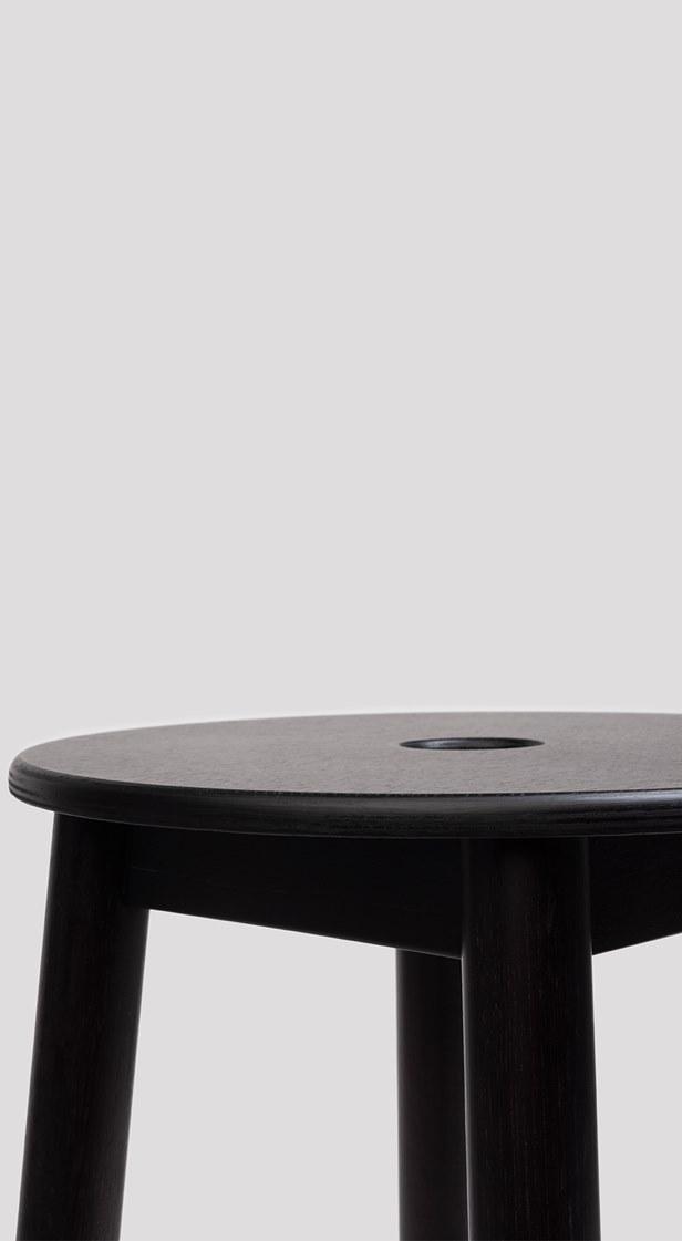 ONDARRETA Высокий деревянный табурет с подставкой для ног Oto sun-id-1389781 - Вид №4