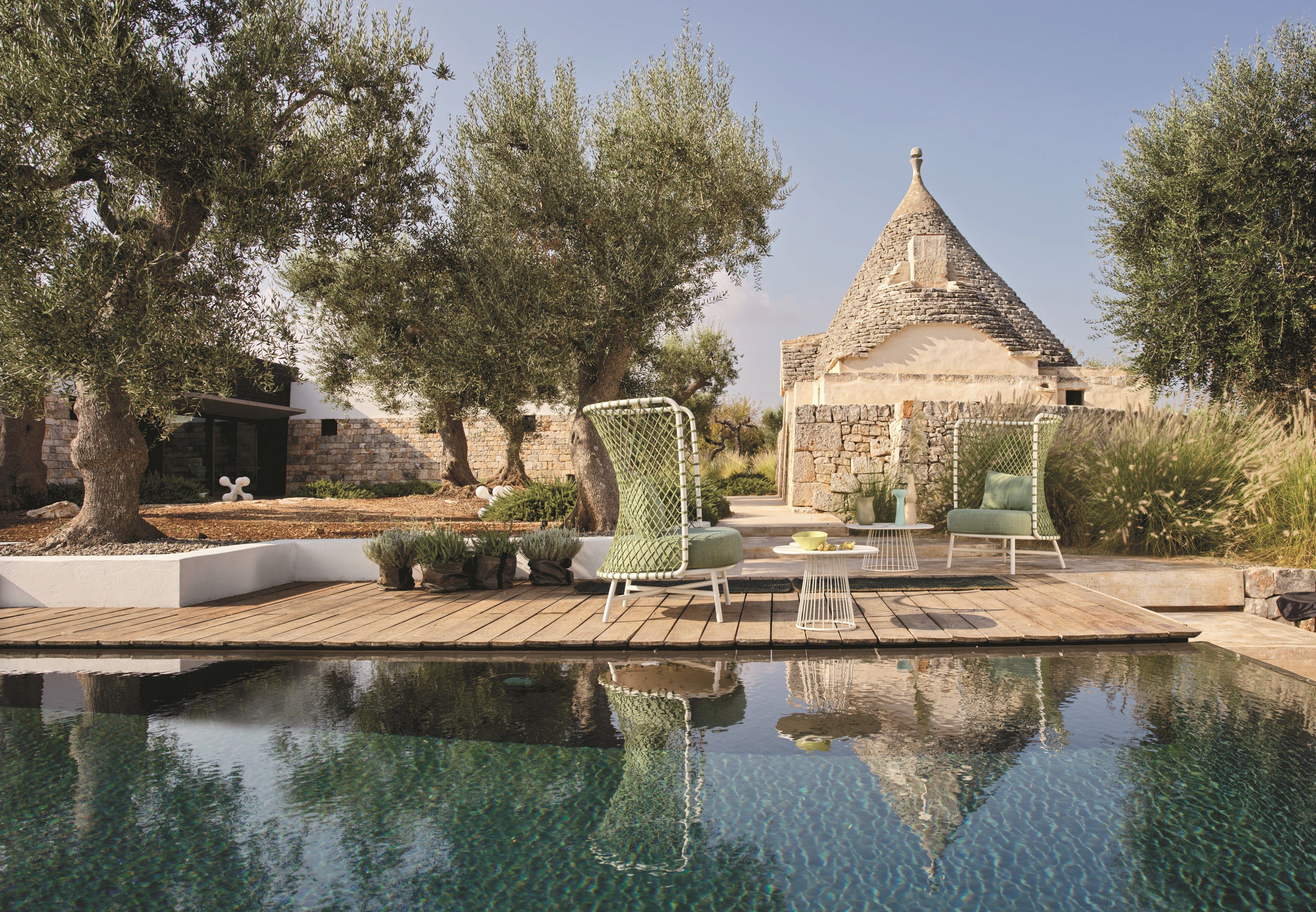 Высокий журнальный столик в зернах Roberti Charme ARCH-00029679 - Вид №4