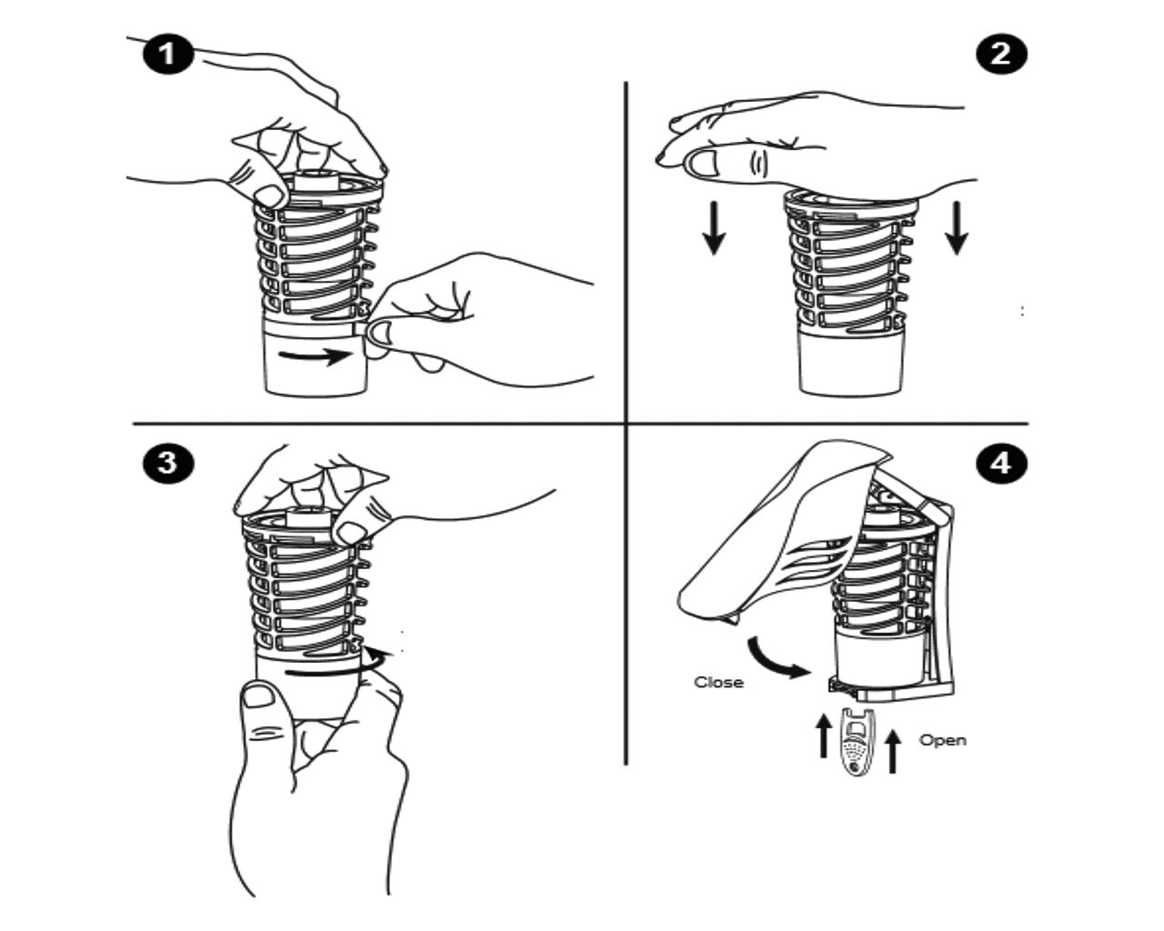 NOS028 Сменный освежитель воздуха PROWIND Fresh Breeze (Fraîcheur d'embruns) Merida  - Вид №1
