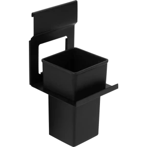 Держатель стакана Swensa Lund для рейлинга металл пластик цвет чёрный