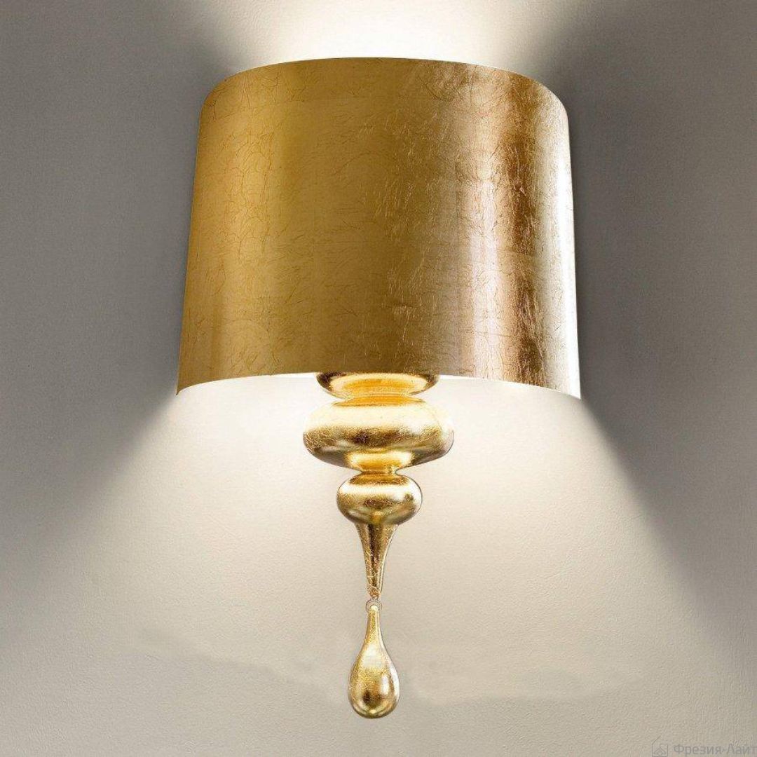 Masiero Eva A1M F-01 GOLD LEAF бра 108084