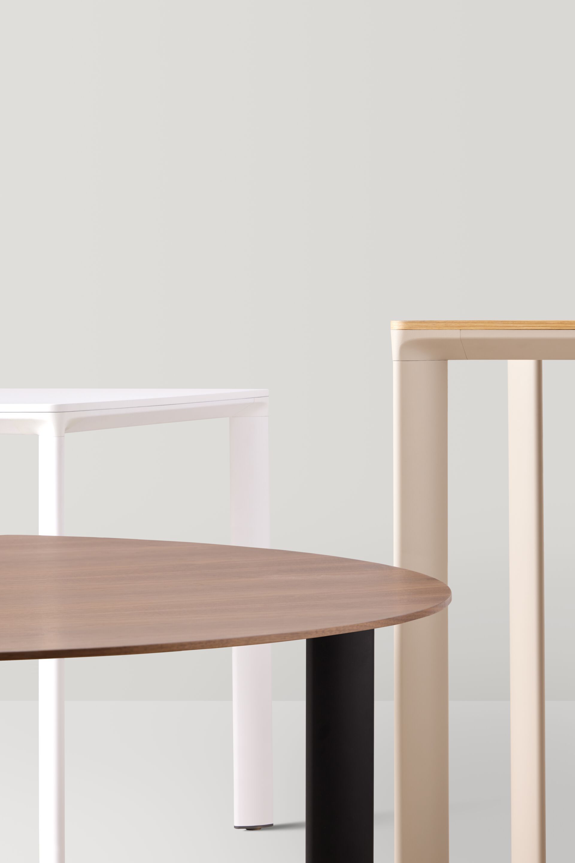 Круглый стол из шпона INCLASS Ламинар ARCH-00088211 - Вид №1