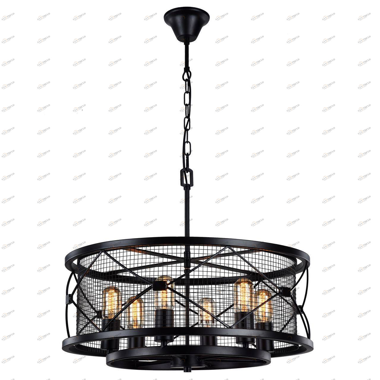 Подвесная люстра Favourite Mesh 1783-6P FAVOURITE ДИЗАЙНЕРСКИЕ, MESH 057169 Черный 