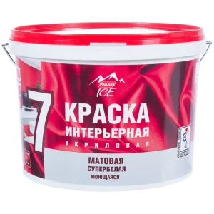 Краска интерьерная Parade Diy-7 цвет белый 9 л база А