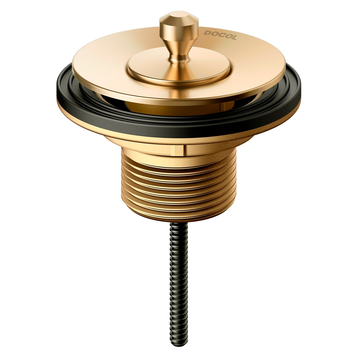 00486343 универсальный арт с колпачком из матового графитового металла Docol VÁLVULA DE SAÍDA D'ÁGUA 