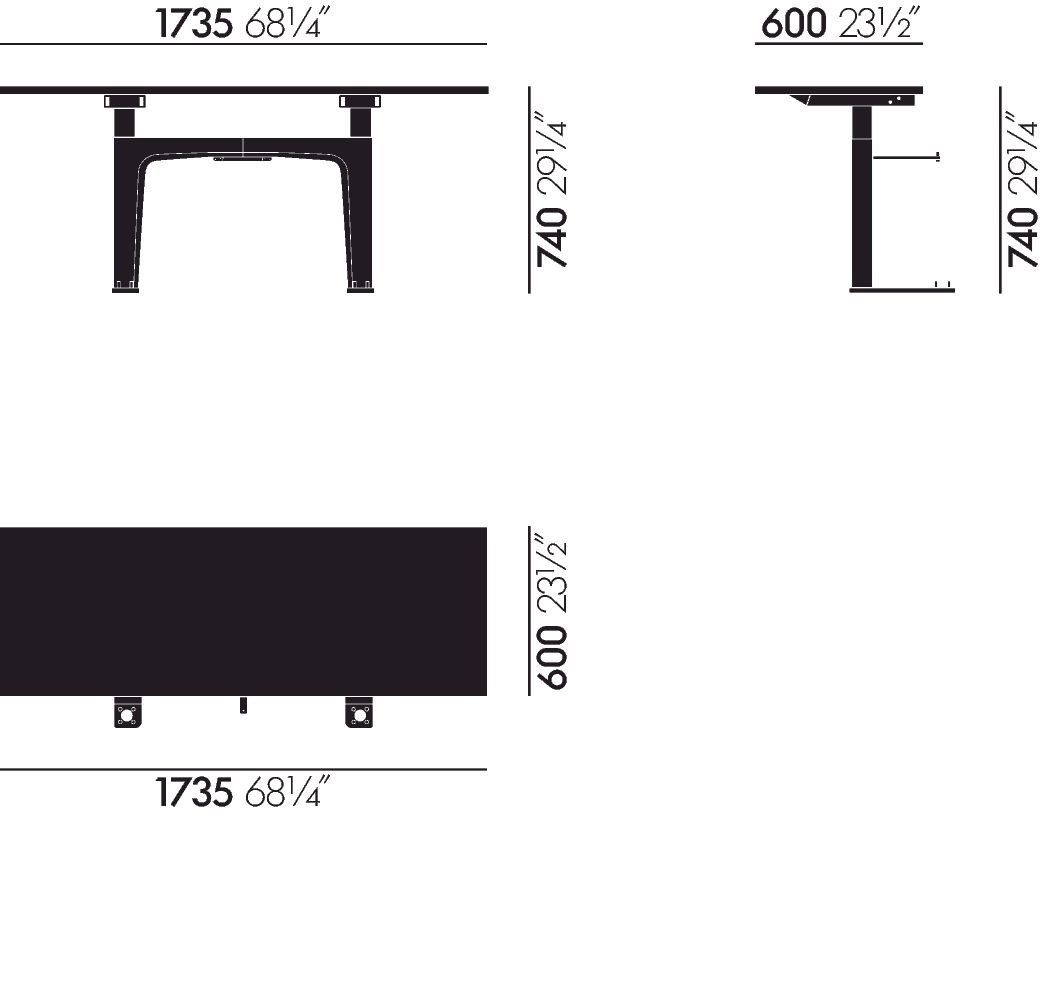 Множественный прямоугольный стол VITRA CDS ARCH-00096468 - Вид №116