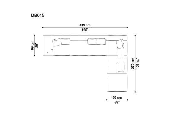 Кожаный диван B&B Italia док ARCH-00106863 - Вид №30
