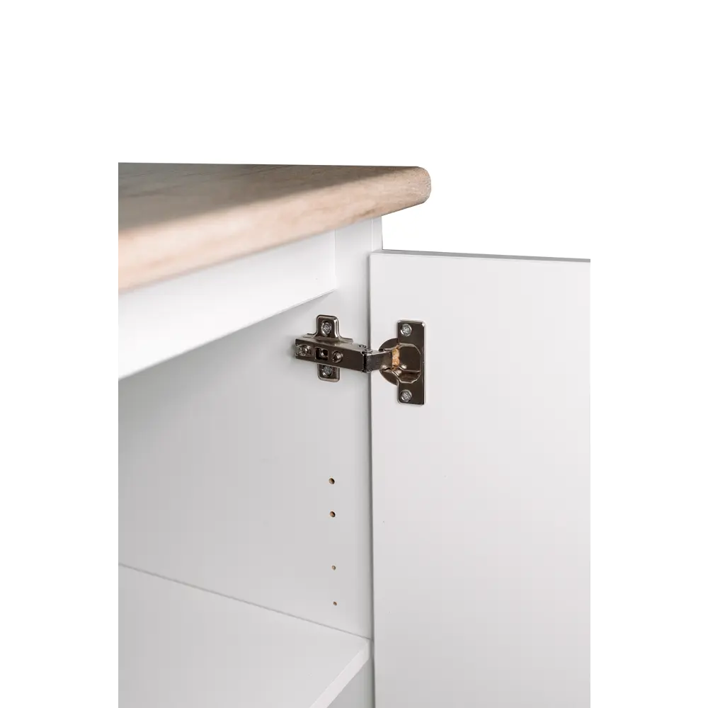 Кухонный шкаф напольный Миус 50x85x60 см ЛДСП цвет белый 89387887 STLM-2090932 Santreyd - Вид №4