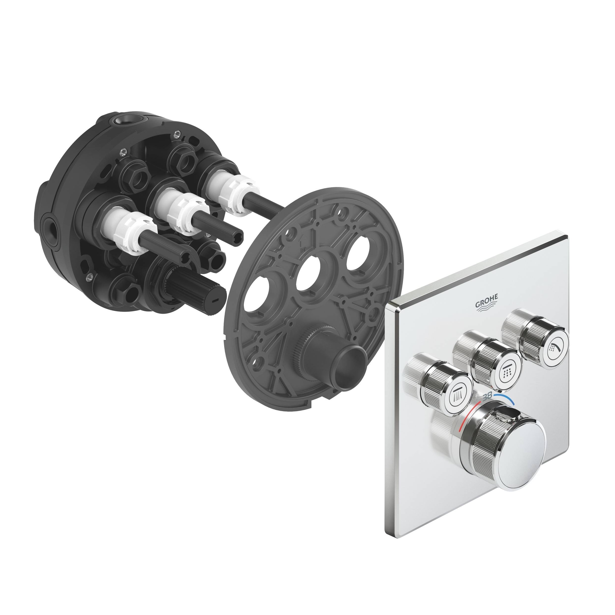 Готовый комплект для душа GROHE Grohtherm SmartControl (NSB0134-1) - Вид №4