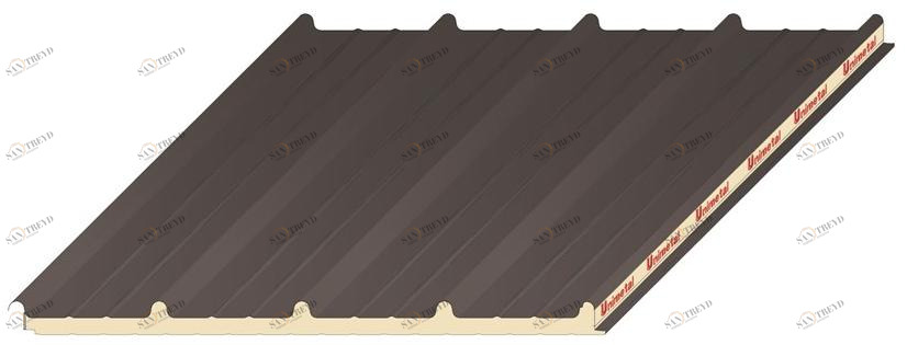 UNIMETAL Утепленная металлическая панель для крыши Uni sun-id-1389231