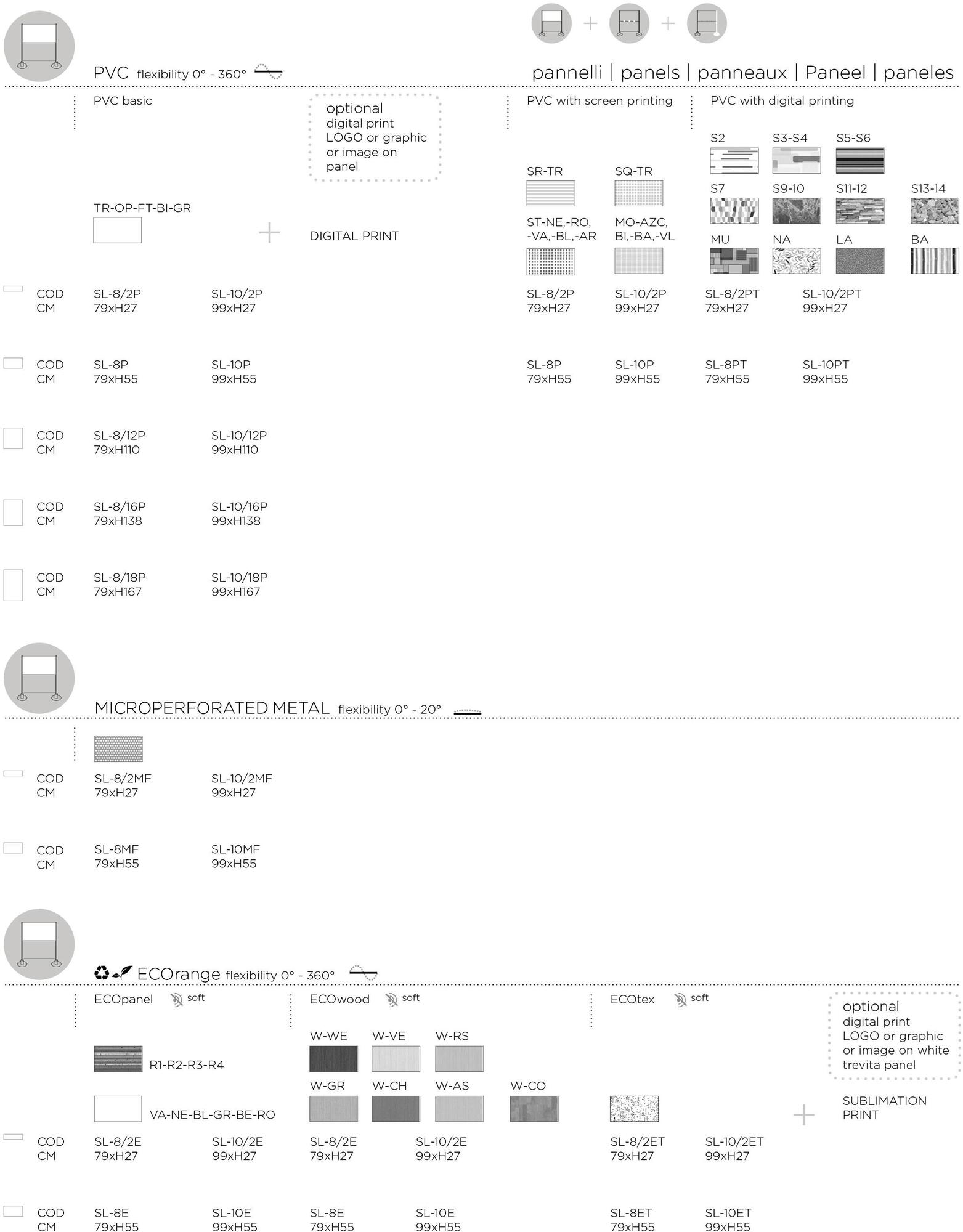 Slalom Отдельно стоящая офисная перегородка из алюминия и пвх Partition system sun-id-1367672 - Вид №8