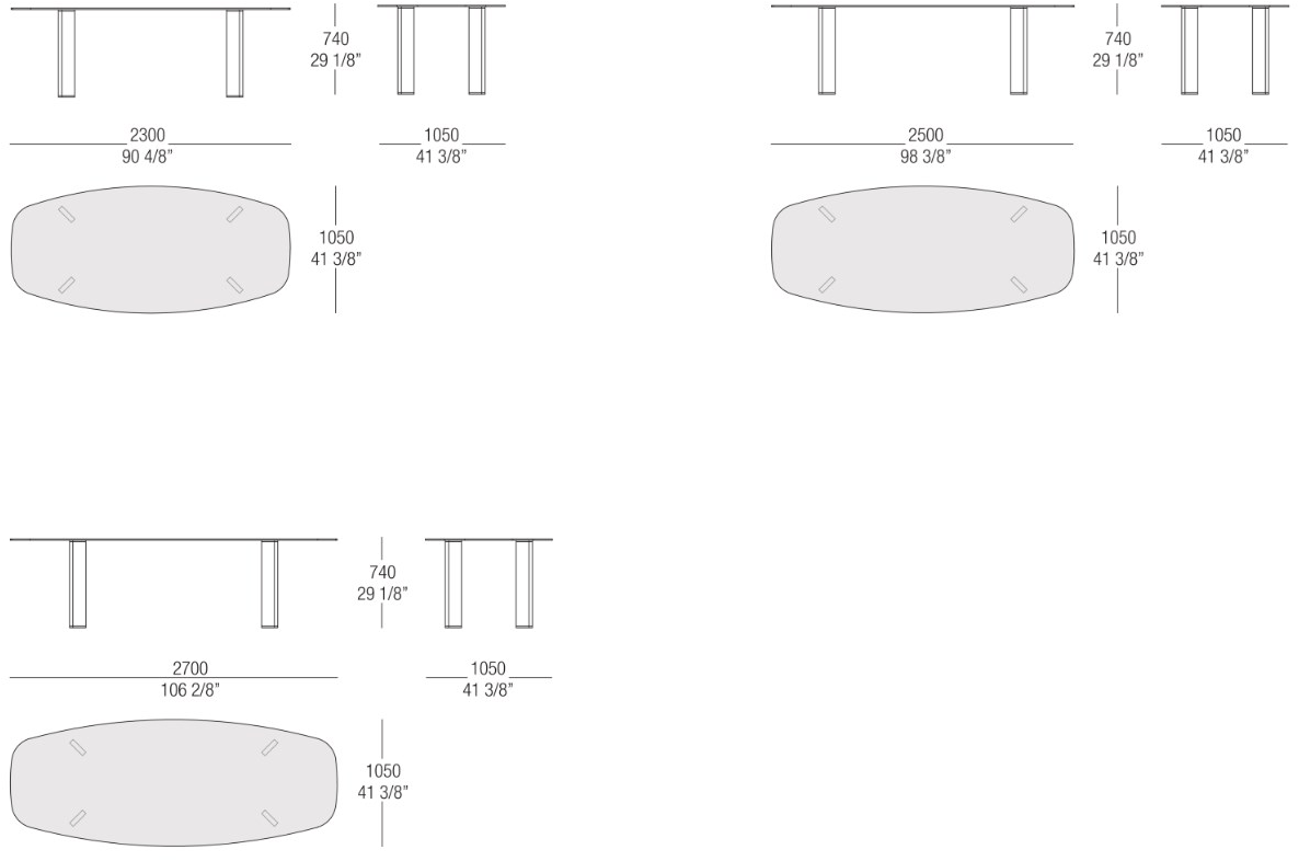 MisuraEmme Овальный хрустальный стол Atelier sun-id-1485990 - Вид №2