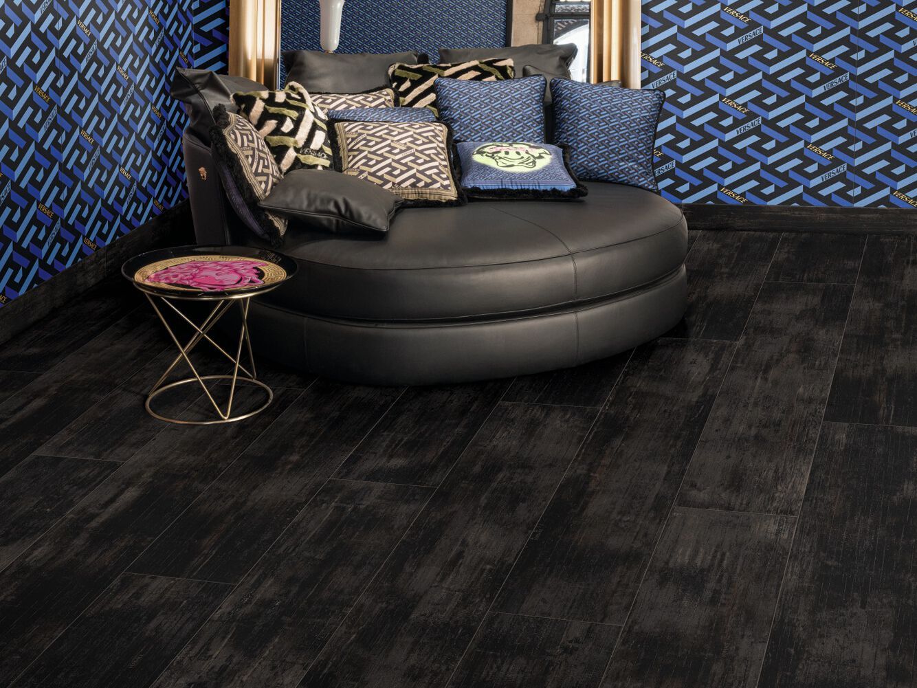 Пол / облицовка керамогранита под дерево Versace Ceramics Eterno ARCH-00097833