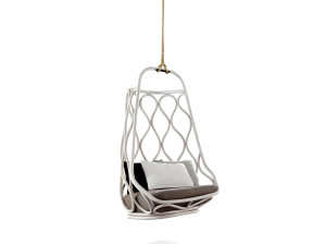 Кресло-качалка из ротанга