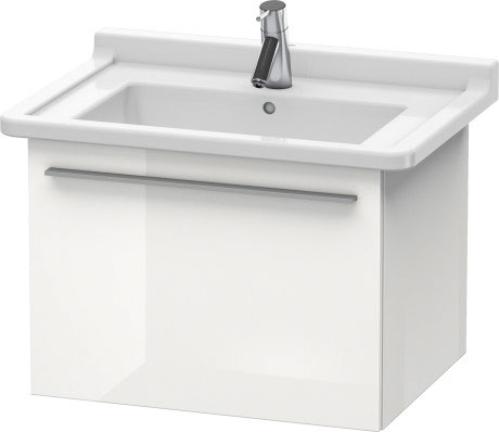 XL605601212 Тумбочка подвесная X-Large #XL6056 600 x 468 мм Дуб брашированный, натуральный шпон Duravit - Вид №2
