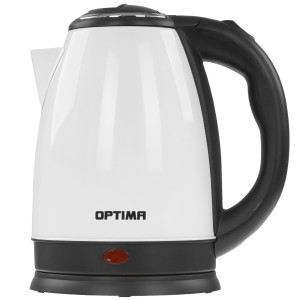 9269564 Электрочайник OPTIMA EK-1808SS белый