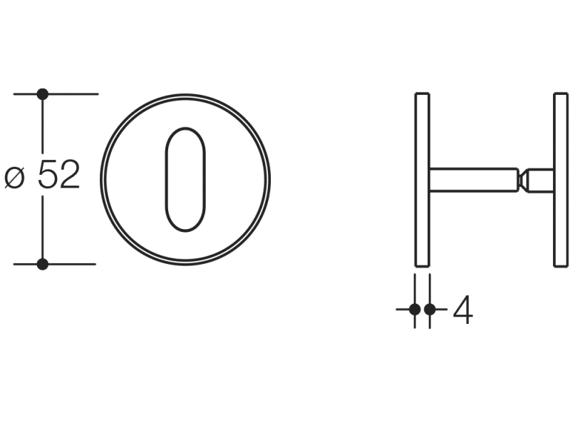 306.23PBVI розетка для ключей HEWI System 111 | Polyamid  - Вид №1