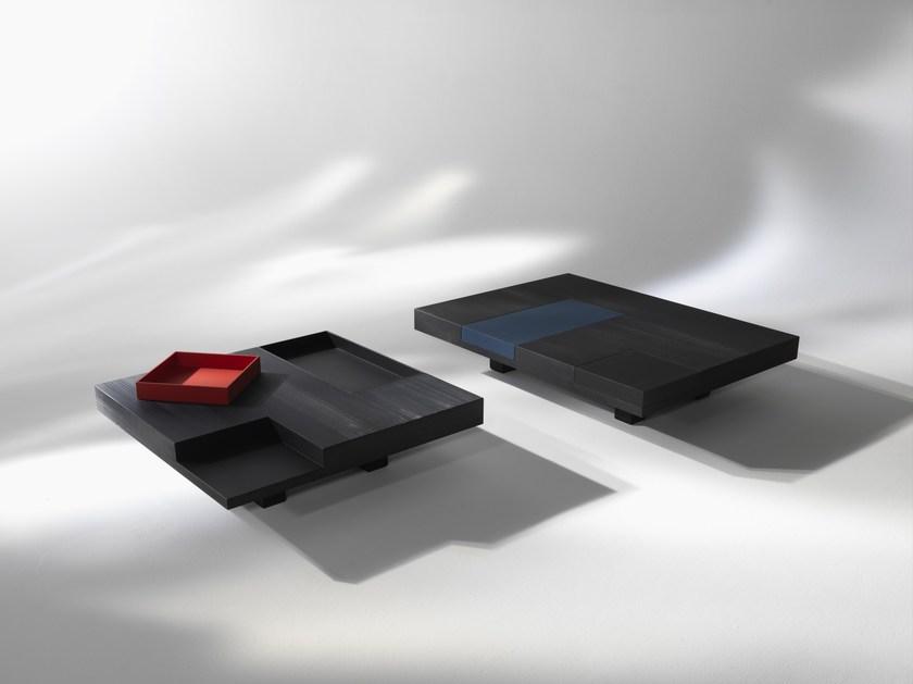 ALBEDO Низкий прямоугольный журнальный столик из лиственницы  Ny120lb  - Вид №9