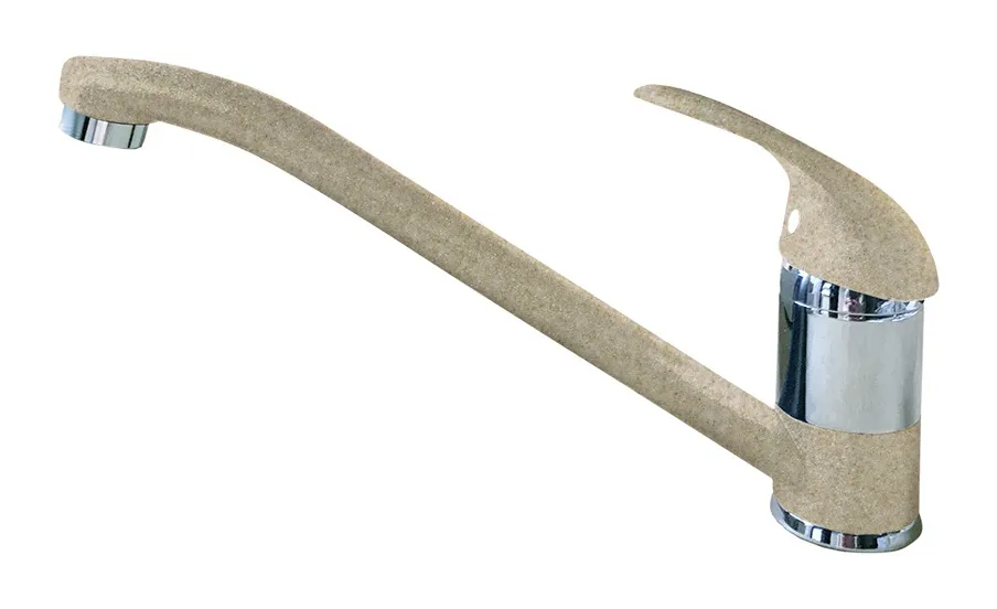 Кухонный смеситель Z-3321 песочный GranFest QUARZ