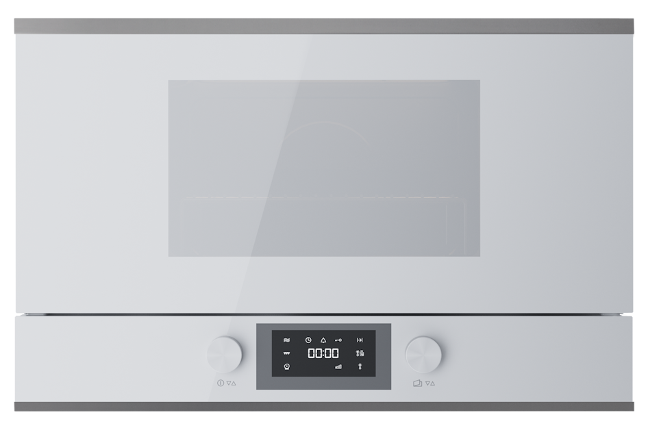 9256105 Встраиваемая микроволновая печь Kuppersbusch ML 6330.0 W3 Silver Chrome белый STDN-0109393