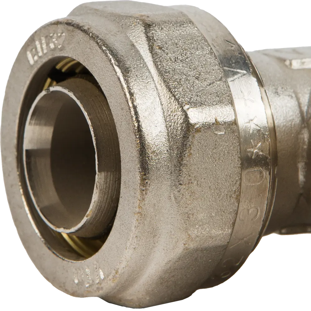 Тройник переходной Valtec 32x32x26 мм никелированная латунь VTM.331 10519367 STLM-2153201  - Вид №1