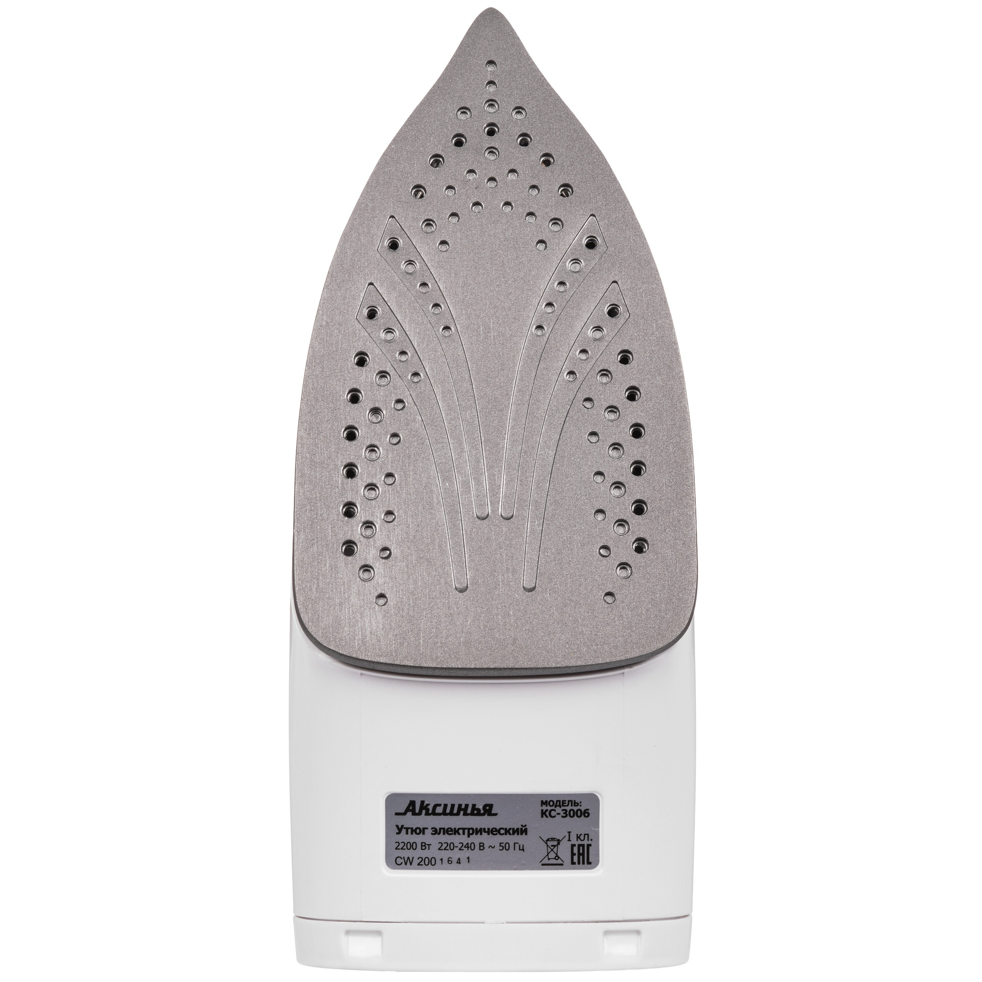 9233369 Утюг Утюг АКСИНЬЯ КС-3006 белый STDN-0090124 - Вид №4
