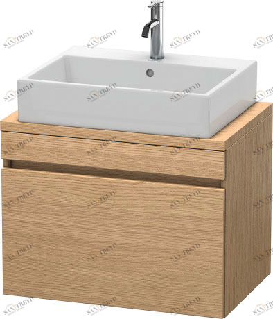 DS530105252 Тумбочка для компактной консоли DuraStyle #DS5301 700 x 478 мм Европейский дуб, декор Duravit