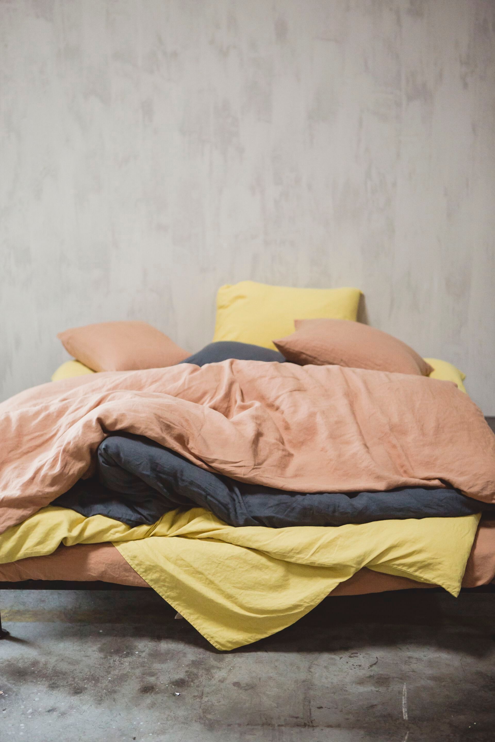 Прямоугольная однотонная льняная подушка Libeco Home Madison ARCH-00003740 - Вид №4