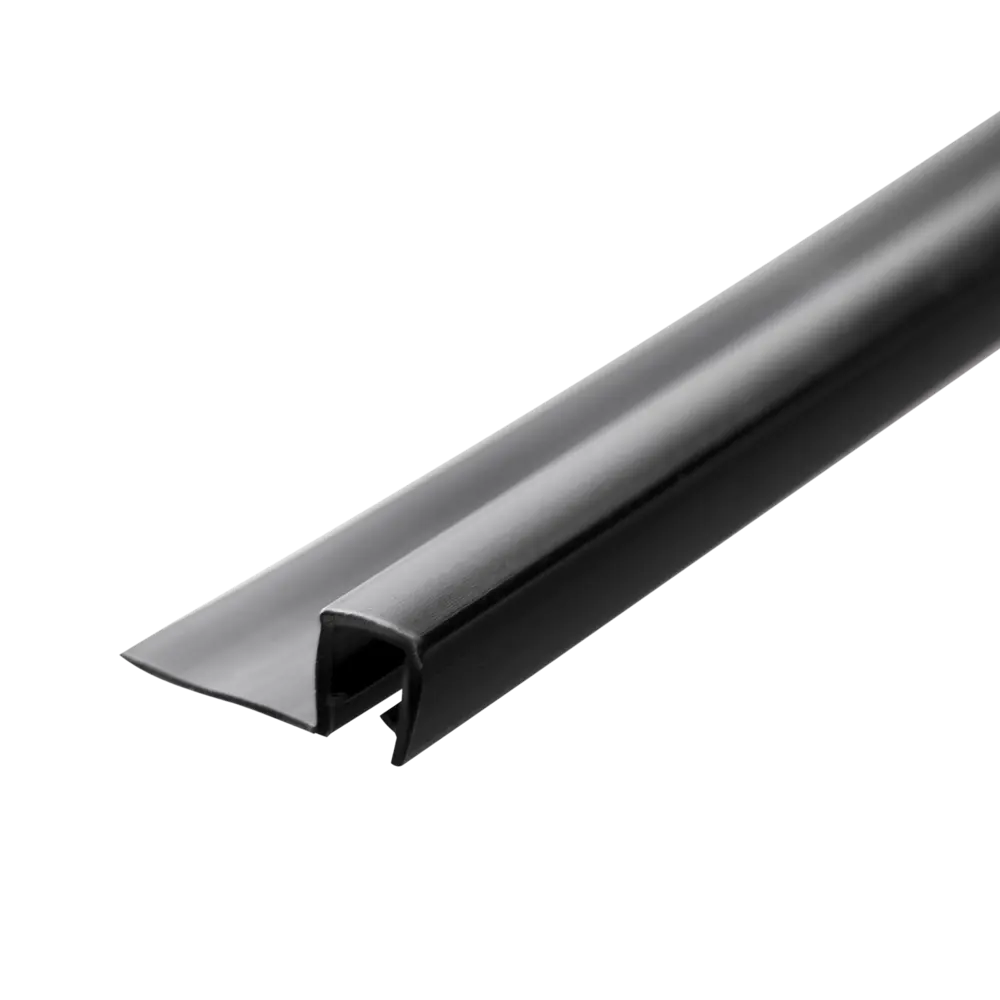 Уплотнитель для душевой кабины KONSENSA ПВХ 4мм черный Без серии STLM-2036854 - Вид №1