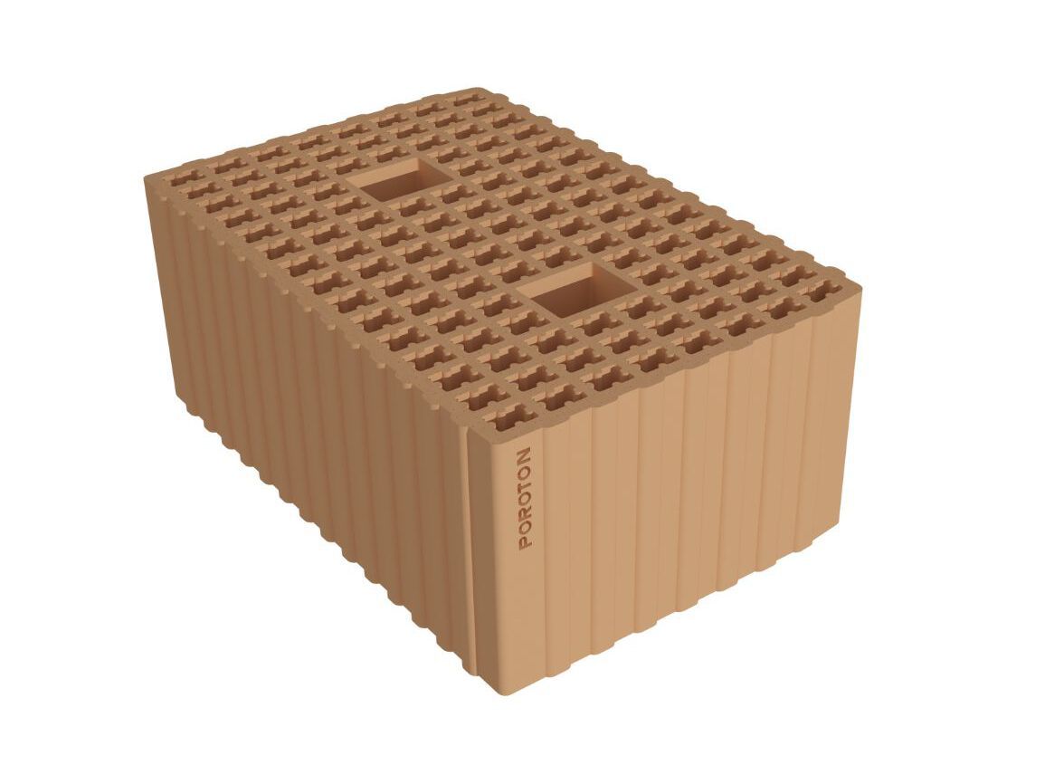 Кирпичный блок Muro POROTON® - P800 PS 45 T19 L ARCH-00099668 - Вид №1