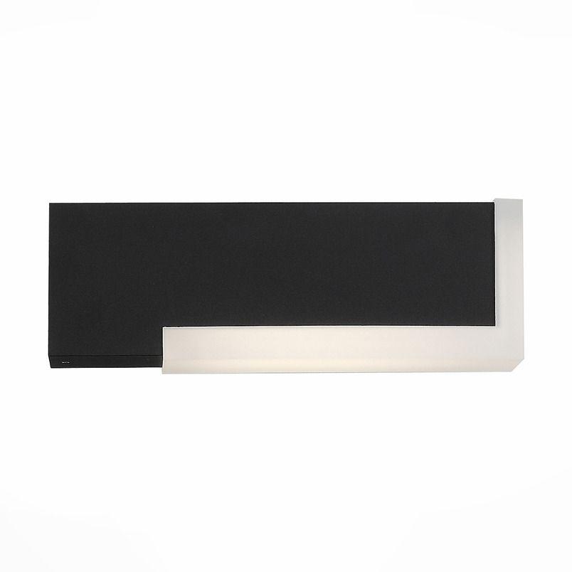 Уличный настенный светодиодный светильник ST Luce Posto SL096.401.02 ST LUCE POSTO BLACK 272276 Черный  - Вид №2