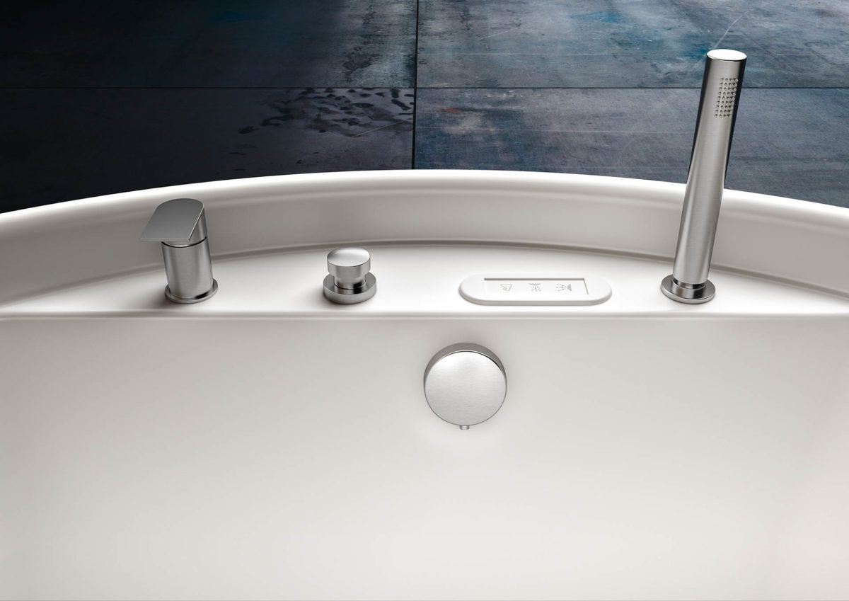 Встраиваемая круглая ванна с гидромассажем Albatros THEA ARCH-00057121 - Вид №3