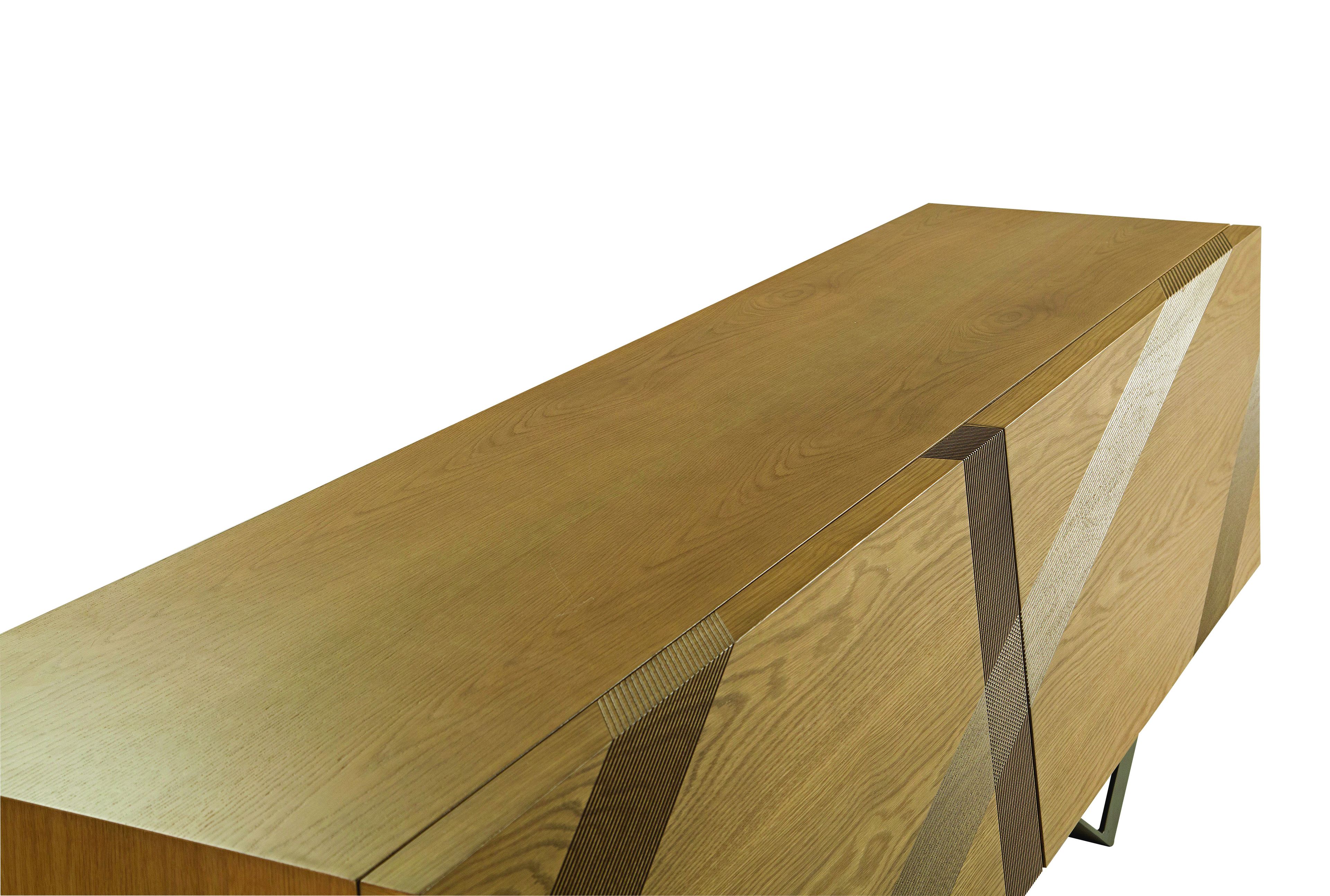 Шкаф из шпона с копланарными дверями ROCHE BOBOIS трек ARCH-00131982 - Вид №1