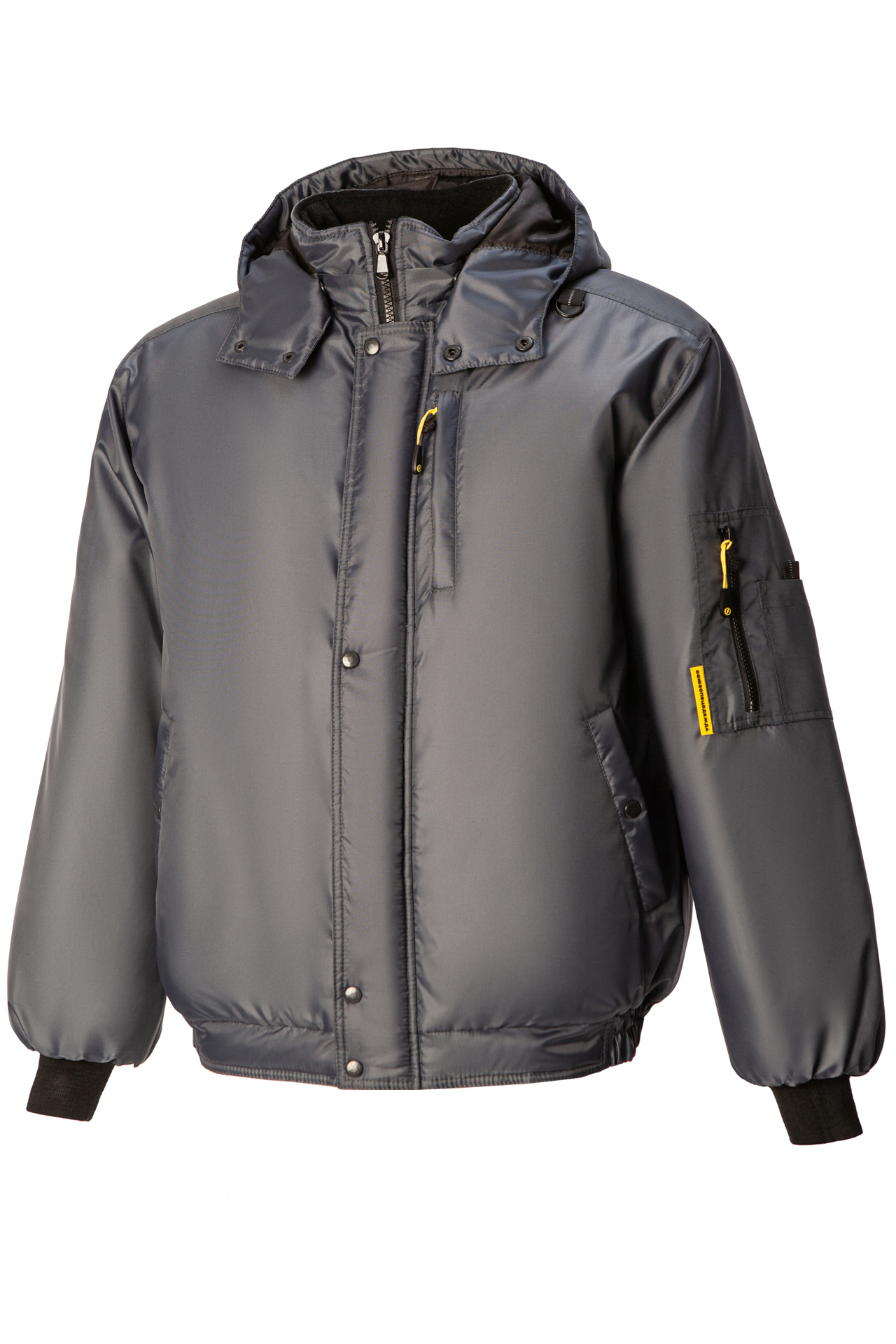 5039122 Куртка ДРАЙВЕР утепленная ткань Оксфорд темно-серая  Зимняя спецодежда  размер 60-62/182-188 