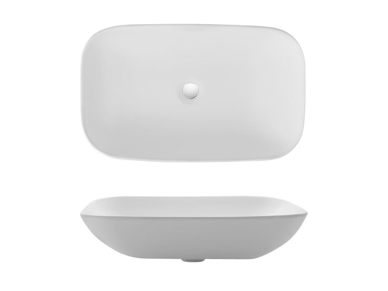 Прямоугольная одиночная раковина фарфора CROSSWATER CIRCUS ARCH-00117555