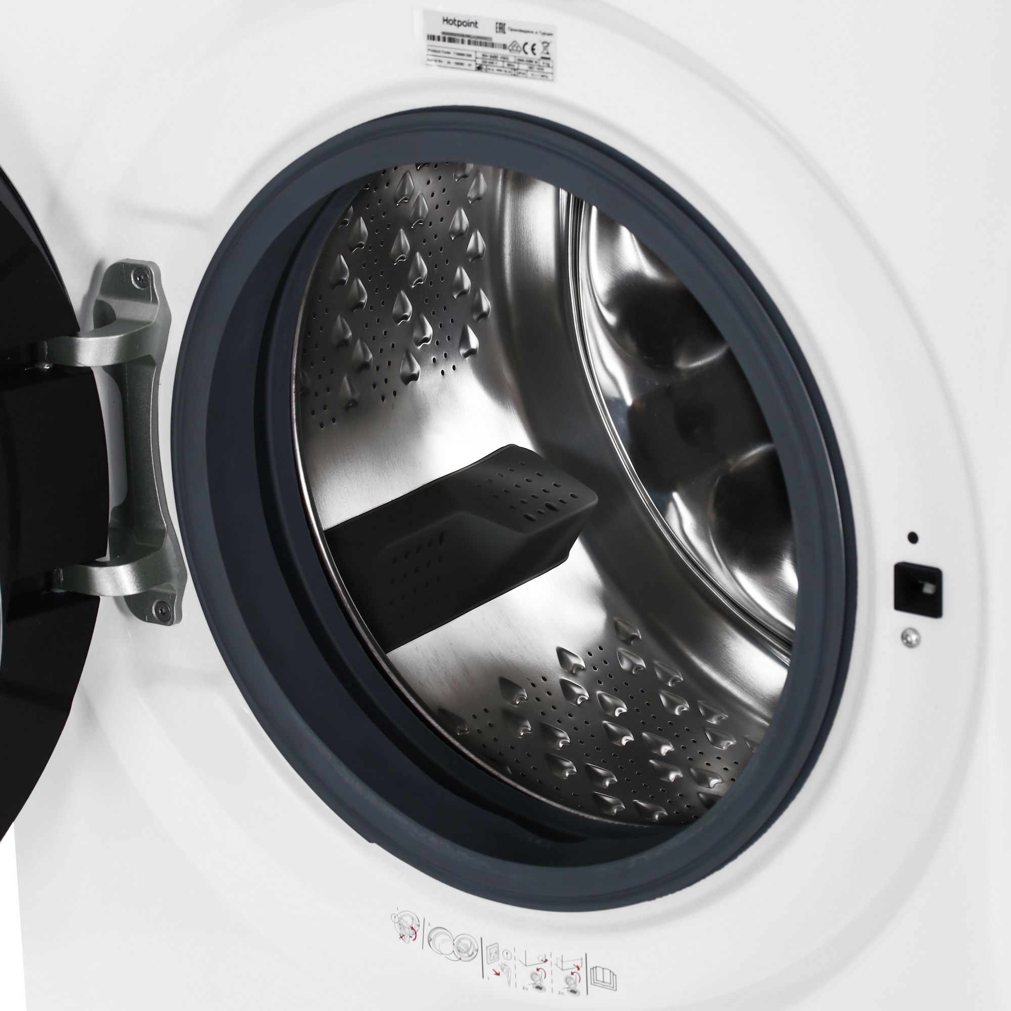 9136921 Стиральная машина Hotpoint WH 9490 VWX белый STDN-0022202 - Вид №6