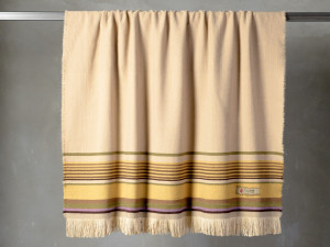 Шелк и хлопок плед