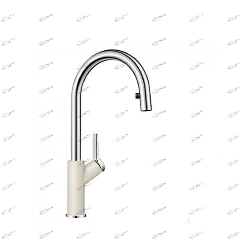 Смеситель для кухни Carena с выдвижным изливом 520985 BLANCO