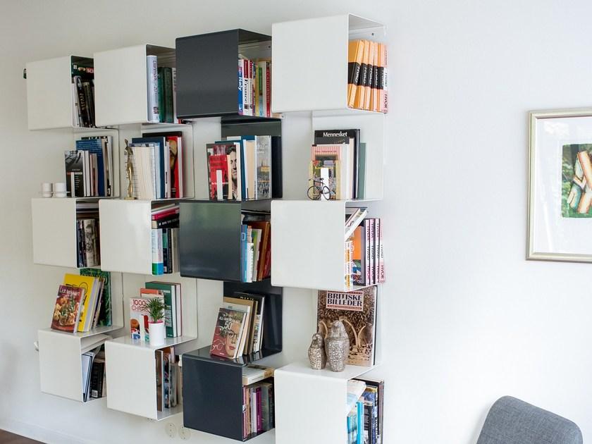 Anne Linde Настенный книжный шкаф из алюминия с порошковым покрытием sun-id-1445324 - Вид №2