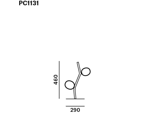 Настольная лампа из дутого стекла и металла BROKIS Ivy ARCH-00093093 - Вид №10