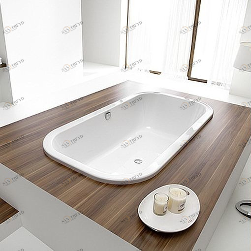 Ванна встраиваемая ANDREE PUTMAN 190 см с аэромассажной системой Deluxe HOESCH 6655