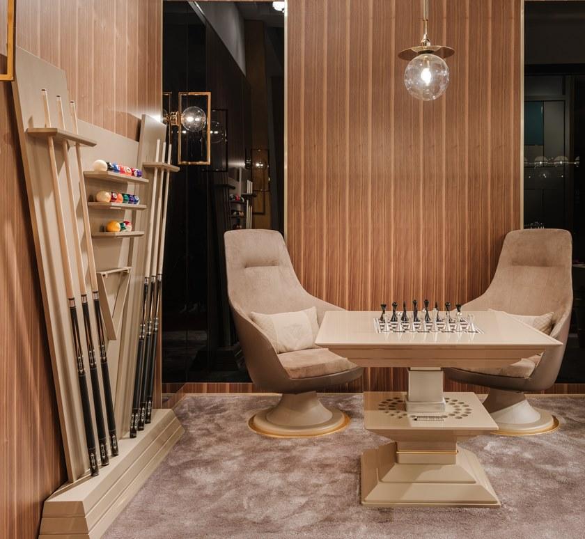 Vismara Design Поворотное кожаное кресло Luxury entertainment sun-id-1381853 - Вид №2