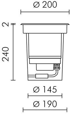 SIMES Светодиодный ступень из литого под давлением алюминия Zip sun-id-1474467 - Вид №15