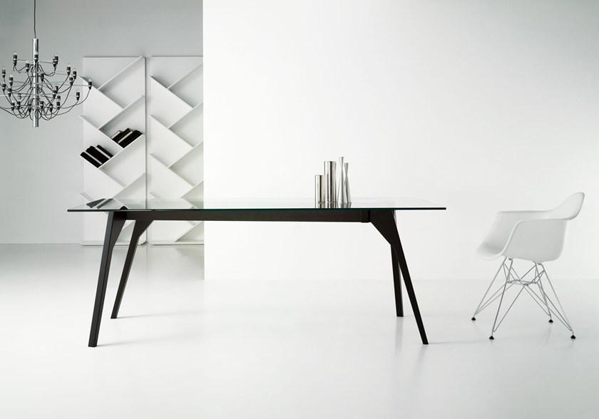 Kendo Mobiliario Прямоугольный обеденный стол из стекла sun-id-1409289 - Вид №1