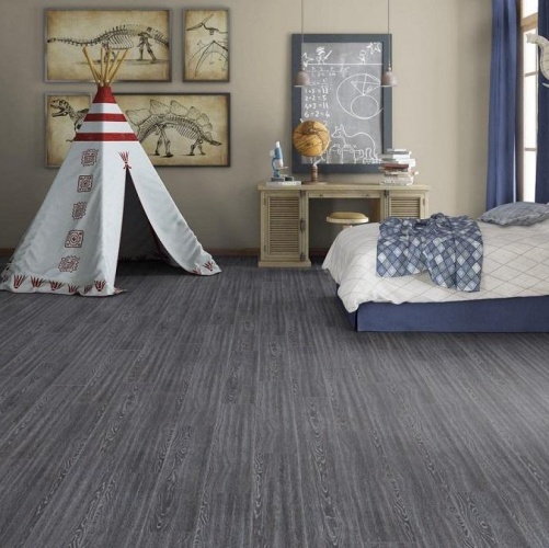 Виниловый ламинат Tarkett Lounge Costes Дуб с брашью (Текстурированная) 914,4х152,4/101,6 мм 1000901223 - Вид №10