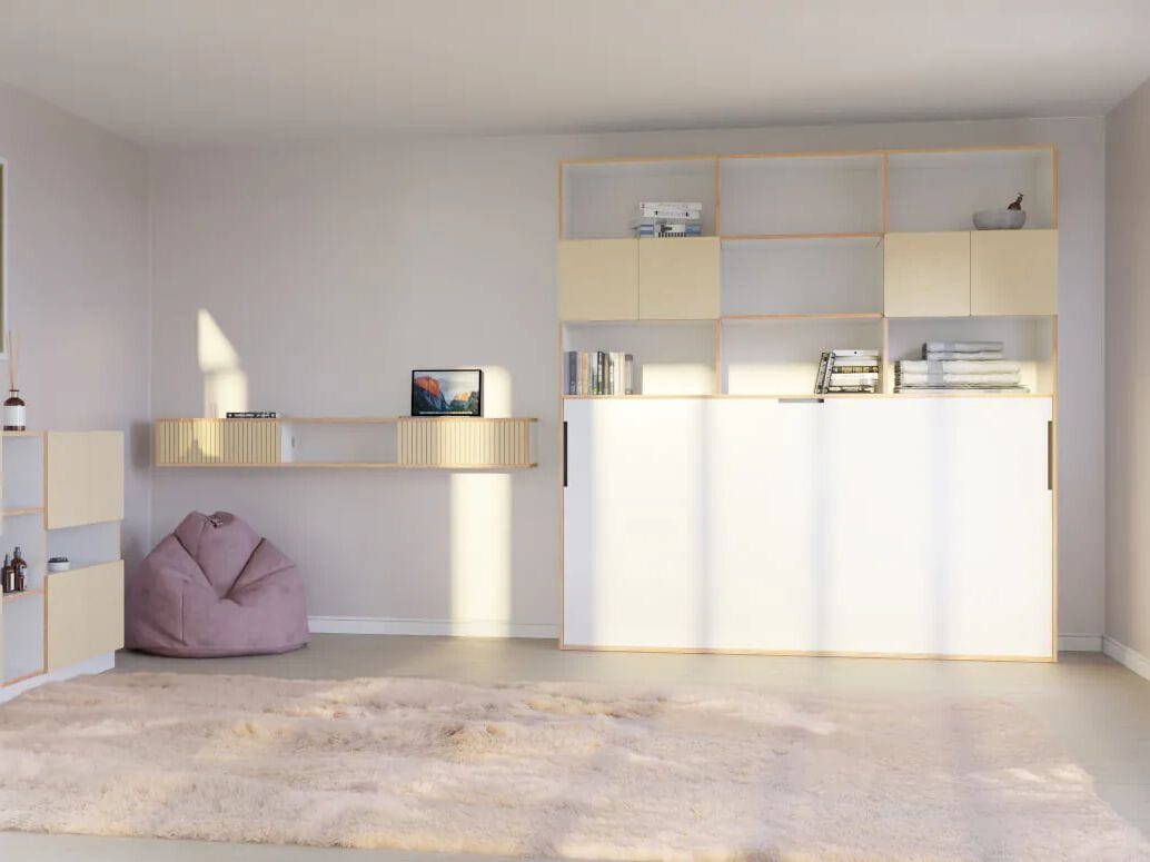 Горизонтальная выдвижная кровать Radis сетка ARCH-00065080 - Вид №1