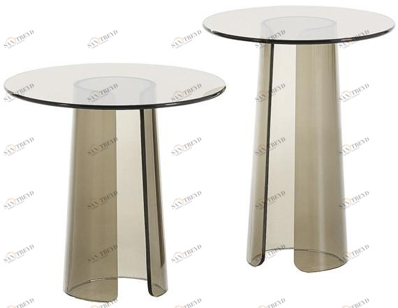 Poliform Круглый стеклянный журнальный столик sun-id-1462423