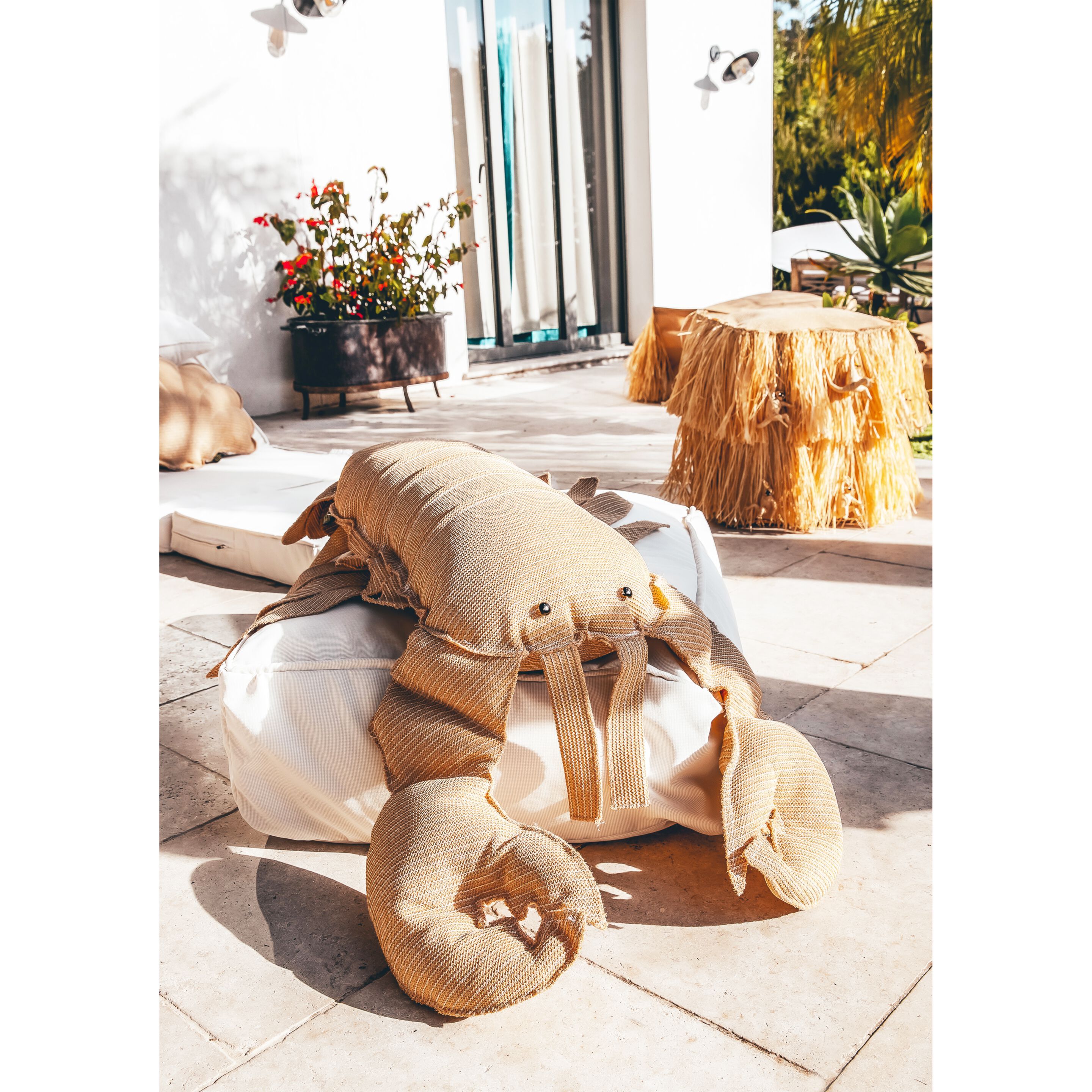 Ткань прямоугольный сад пуфик MX HOME Pampelonne ARCH-00000708 - Вид №5